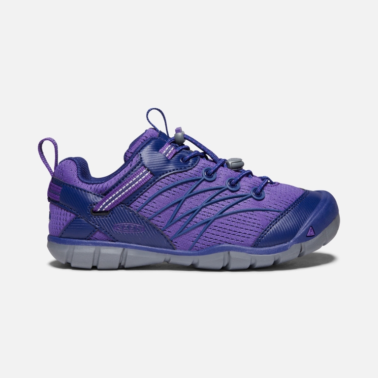 Keen Chandler CNX Shoes - Kids' Royal Purple Blue Footwear